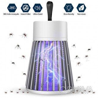 Лампа от комаров "Mosquito killing Lamp YG-002" 
Новий вбивця комах — світлодіод. . фото 1