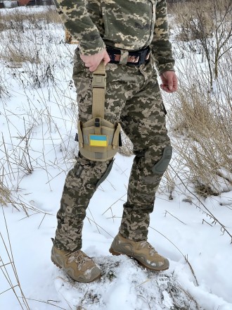 Кобура з кріпленням до ноги / пісочний колір. Київ. фото 1 Кобура з кріпленням до ноги / пісочний колір. Київ. фото 1