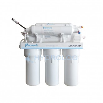 Стандартная шестиступенчатая система фильтрации питьевой воды обратный осмос Eco. . фото 2