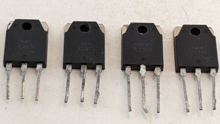  Транзистор 2SK2370 K2370 20A 500V N-ch TO3P. Транзисторы оригинальные, выпаяные. . фото 4