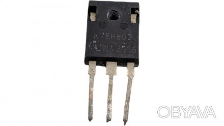  Транзистор K75H603 IKW75N60H3 IGBT N-Ch 600V 80A. Транзисторы оригинальные, вып. . фото 1