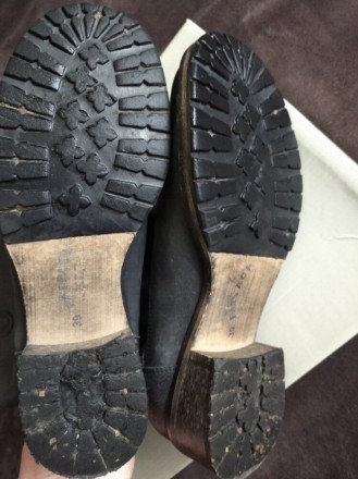 Кожаные сапоги ботинки на узкую ножку, на осень-зиму- весну, р.39, Fatface.
Цве. . фото 11
