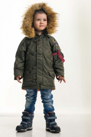 Аляска N-3B KIDS - це дитячий варіант чоловічої аляски N-3B Slim Fit, в якій Ваш. . фото 2