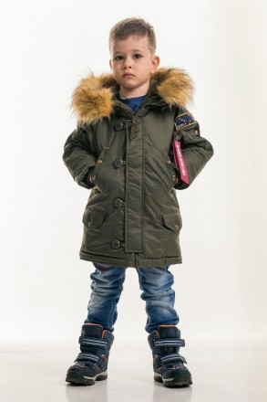 Аляска N-3B KIDS - це дитячий варіант чоловічої аляски N-3B Slim Fit, в якій Ваш. . фото 4