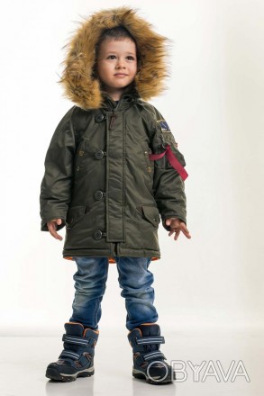 Аляска N-3B KIDS - це дитячий варіант чоловічої аляски N-3B Slim Fit, в якій Ваш. . фото 1