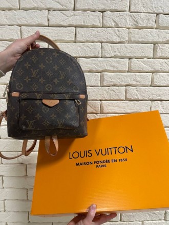 
 
 Louis Vuitton
Матеріал -еко-шкіра
Розмір: 26*23*13 см.
Рюкзак виконаний з ек. . фото 2