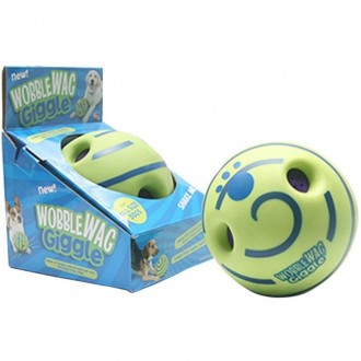 Іграшка - м'яч для собак Wobble Wag Giggle, або як його називають регочуть м'яч . . фото 2