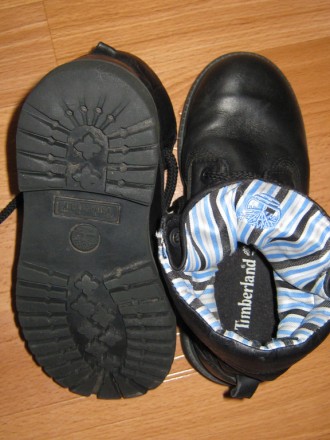 Кожаные ботинки бренда Timberland.
Натуральная кожа. Написан размер 12, по стел. . фото 3