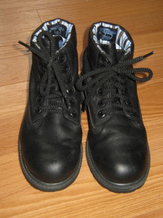 Кожаные ботинки бренда Timberland.
Натуральная кожа. Написан размер 12, по стел. . фото 5