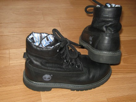 Кожаные ботинки бренда Timberland.
Натуральная кожа. Написан размер 12, по стел. . фото 4