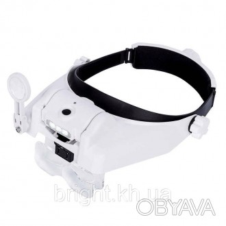 Бинокуляр MG82000MC очки бинокулярные со светодиодной подсветкой 
Лупа оснащена . . фото 1