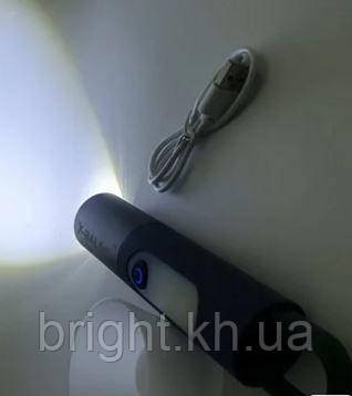 Ліхтарик лампа кемпінгова XST-836, акумуляторний підвісний з гачком і бічною COB. . фото 5