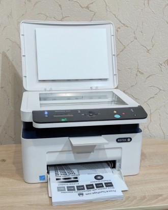 Продается уже прошитый лазерный МФУ Xerox WorkCentre 3025 c дисплеем, Wi-Fi, удо. . фото 3