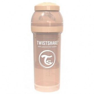 Бутылочка для кормления Twistshake антиколиковая 260 мл, бежевая (69867). Бровары. фото 1 Бутылочка для кормления Twistshake антиколиковая 260 мл, бежевая (69867). Бровары. фото 1
