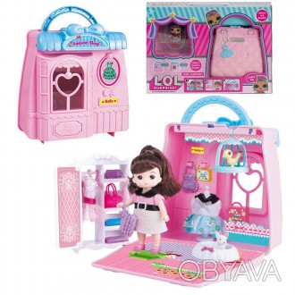 Домик - сумочка для куклы LOL арт. QL 052-1