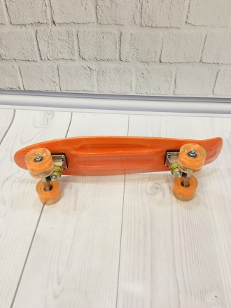 Скейт - пенни борд - Penny board (светящиеся колеса) арт. 99160/7620
Современные. . фото 4