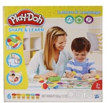 Play-Doh изучаем буквы и языки B3407 Shape and Learn Letters and Language