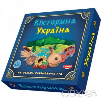 Настольная игра Artos Games Викторина Украина 4820130620994 Настольная игра Arto. . фото 1