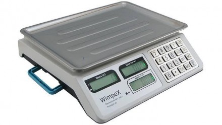 Wimpex WX-5004 - бездротові торгові ваги, які можуть взважувати до 50 кг. Вони в. . фото 2