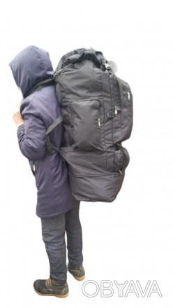 Туристичний рюкзак на 100 літрів – чудовий вибір для багатоденних походів у гора. . фото 1