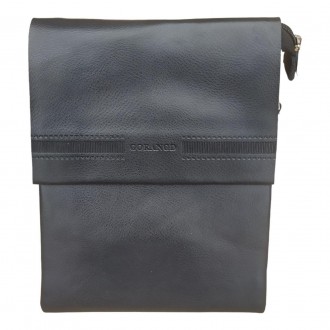 Мужская кожаная сумка черного цвета, изготовлена из натуральной кожи.
Имеет три . . фото 2