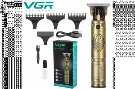 Машинка для стриження волосся акумуляторна від VGR V-085
Опис: Професійна машинк. . фото 2