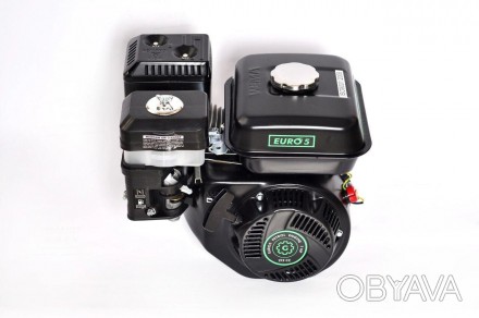 Двигатель бензиновый GrunWelt GW170F-Q NEW Евро 5 (шпонка, вал 19 мм, 7.0 л. с.)