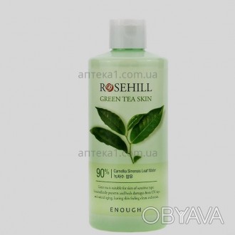 Тонер для обличчя з зеленим чаєм Enough Rosehill Green Tea Skin 90% призначений . . фото 1