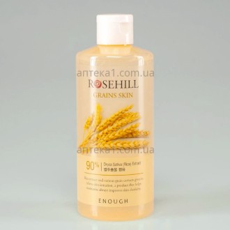 Тонер з рисом і центеллой азіатськой омолоджуючий Enough Rosehill Grains Skin 90. Киев. фото 1 Тонер з рисом і центеллой азіатськой омолоджуючий Enough Rosehill Grains Skin 90. Киев. фото 1