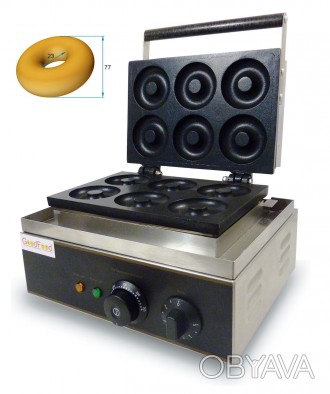 
	Аппарат пончиковый GoodFood DM6 для донатсов (американских пончиков)
 
 
	Кол-. . фото 1