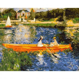 Картина по номерам "Катания на лодке по Сене" ©Pierre-Auguste Renoir Идейка KHO2. Бровары. фото 1 Картина по номерам "Катания на лодке по Сене" ©Pierre-Auguste Renoir Идейка KHO2. Бровары. фото 1