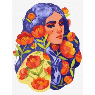 Картина по номерам "Синеглазая весна" ©lesya_nedzelska_art Идейка KHO2661 30х40 . Бровары. фото 1 Картина по номерам "Синеглазая весна" ©lesya_nedzelska_art Идейка KHO2661 30х40 . Бровары. фото 1