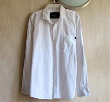 Коттоновая белая рубашка бренда LC Waikiki.
Написан размер 9-10Y, 134/140 см. 
. . фото 3
