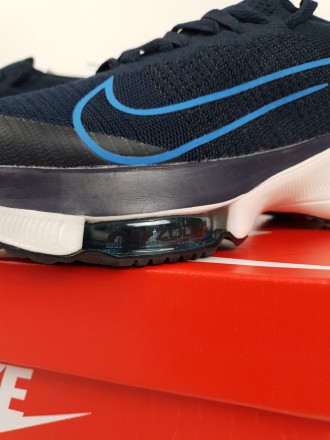 Кроссовки мужские весна лето синие Nike Air Zoom Alphafly NEXT% Tempo Dark Blue.. . фото 9