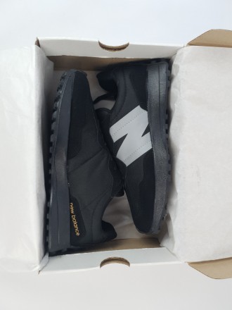 Мужские кроссовки летние черные New Balance 327 Black. Обувь летняя мужская в че. . фото 11