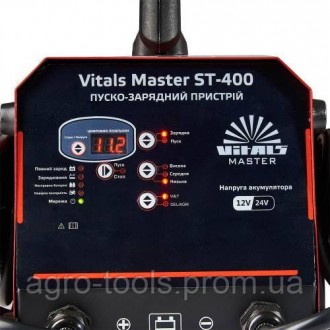 Опис пуско-зарядного пристрою Vitals Master ST-400 Пуско-зарядний пристрій Vital. . фото 10