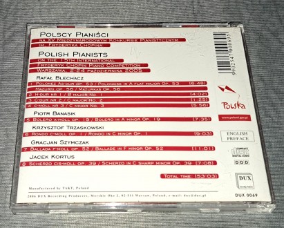 Продам Фирменный СД Polish Pianists - On The 15th International
Состояние диск/. . фото 3