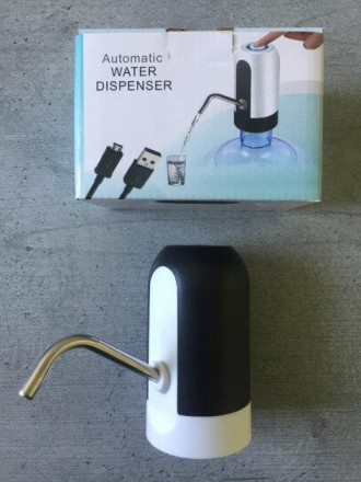 Помпа для бутилированной воды MClassic MD-09, электрический диспенсер для воды с. . фото 7