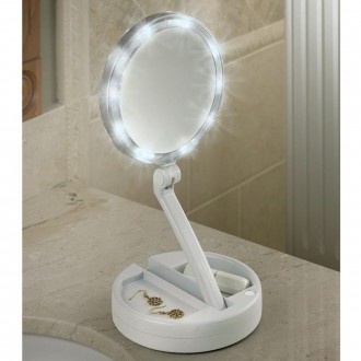 Складное зеркало с подсветкой Fold Away
Зеркало косметическое с подсветкой My Fo. . фото 2
