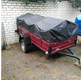 Причеп усилений 2,1*1,3 м мега якість, ступиці стальні з двурядним підшипником. Полтава. фото 1 Причеп усилений 2,1*1,3 м мега якість, ступиці стальні з двурядним підшипником. Полтава. фото 1
