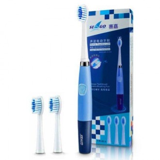 Звуковая электрическая зубная щетка Seago SG - 915B Sonic Electric Toothbrush пр. . фото 4