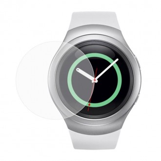 Загартоване скло призначене для захисту екрана годинника Samsung Galaxy Gear S3 . . фото 2