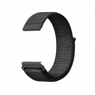 Ремінець для годинника Nylon loop bracelet Universal - нейлоновий ремінець із за. . фото 2