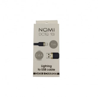 Кабель Nomi DCTQ 10i USB Lightning призначений для використання з технікою від к. . фото 6