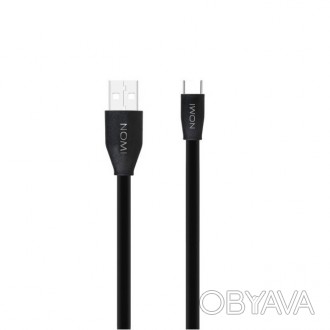 Кабель Nomi DCF 15c USB Type-C 2.1A 1,5м Black