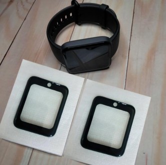 Защитная пленка с рамкой для экрана смарт часов Xiaomi Mi Watch Lite предотвраща. . фото 6