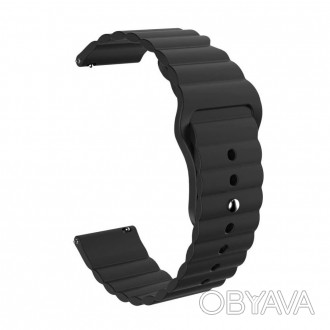 Ремешок Universal silicone bracelet Wave - это универсальный силиконовый ремешок. . фото 1