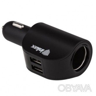 Автомобильное Зарядное Устройство Inkax CC-08 Led 2USB/3.1A