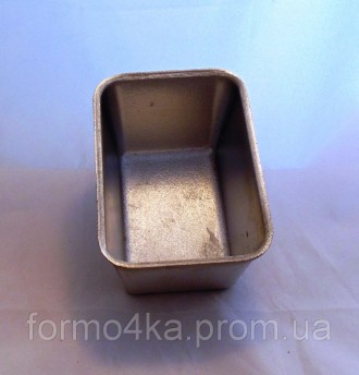 Форма для хлеба маленькая "кирпичик" (кекс). Изготовлена из литого алюминиевого . . фото 2