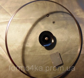 Крышка стеклянная для сковородок диаметром 28 см
Комплектуется бакелитовой ручко. . фото 3